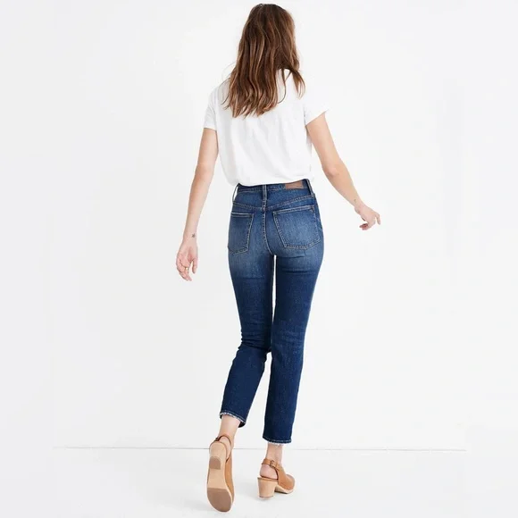 Madewell The Perfect Vintage Jean in Bellbrook Wash:  Comfort Stretch sz 24 - Picture 3 of 15